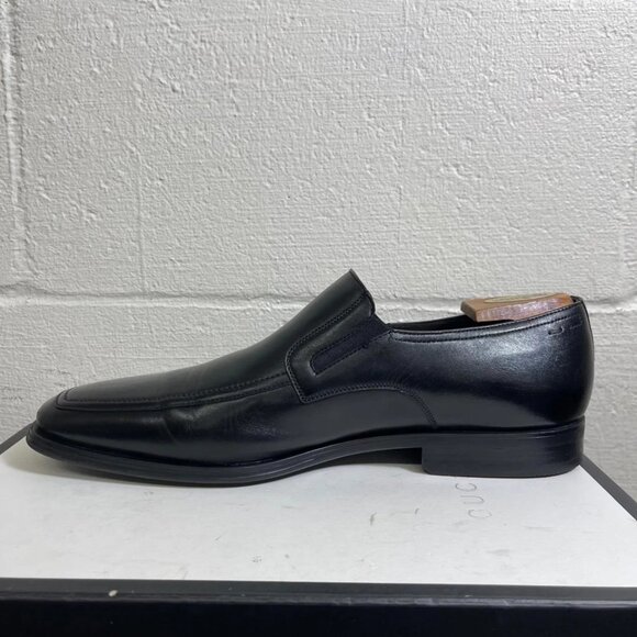 Magnanni Linea Merino 16980 Black Leather Loafers Slip On Dress Shoes Men's 12 M - Picture 5 of 11